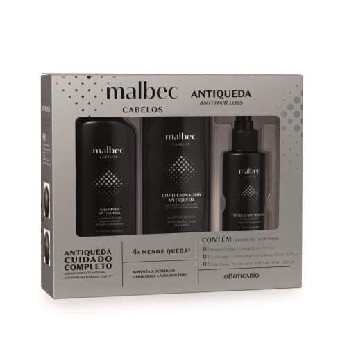 Kit Malbec Cuidados Antiqueda - O Boticário