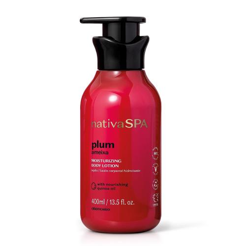 Nativa Spa Loção Hidratante Corporal Ameixa 400ml - O Boticário