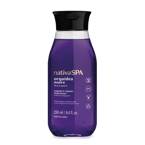 Nativa Spa Sabonete Líquido Perfumado Orquídea Noire 250ml - O Boticário