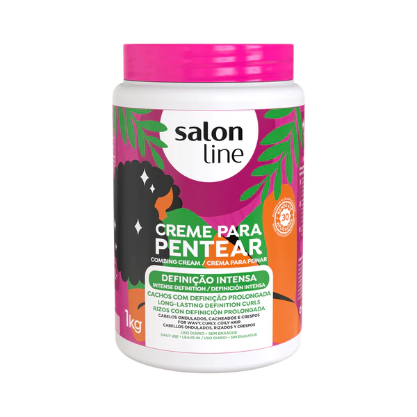 Creme Para Pentear Definição Intensa 1kg - Salon Line