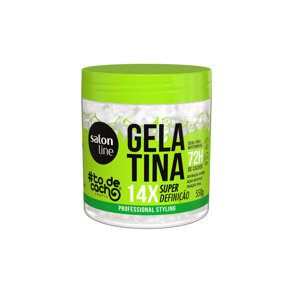Gelatina #todecacho Super Definição 550g - Salon Line