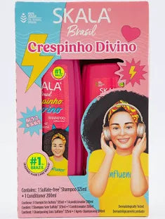 Kit Shampô + Condicionador Crespinho Divino 325/200ml -  Skala