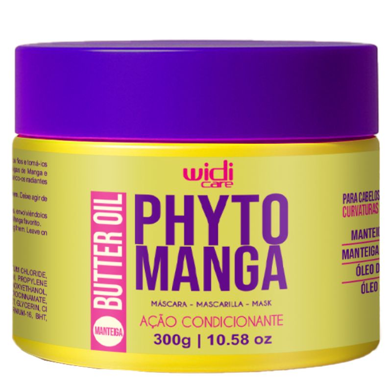 Máscara Widi Care Phytomanga Butter Oil UltraNutritiva 300g - Widi Care