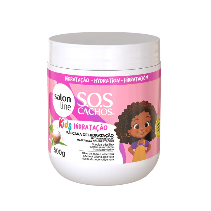 Mascara kids hidratação sos cachos 500g - Salon Line