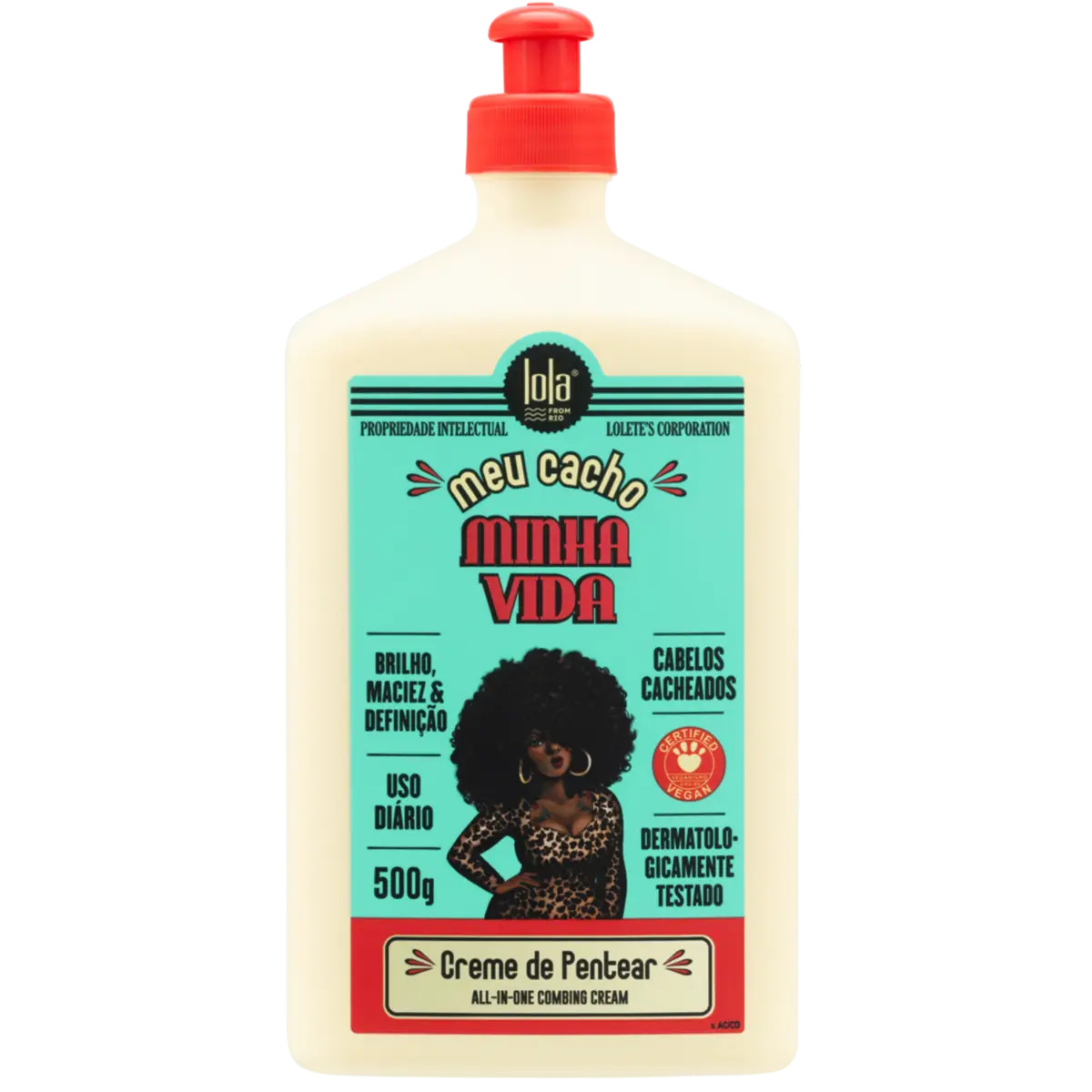 Meu Cacho Minha Vida Creme Pentear 500g - Lola