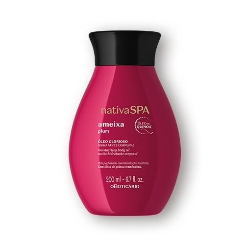 Nativa SPA Óleo Hidratante Corporal Ameixa 200ml - O Boticário