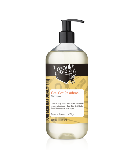 Shampoo Sem Sal Pro Antiresiduos - 500ml - Real Natura