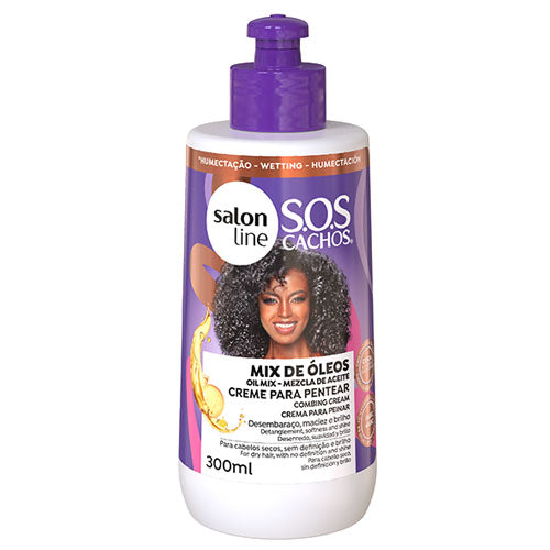 SOS Lockencreme Nährendes Öl-Mix 300ml - Salon Line