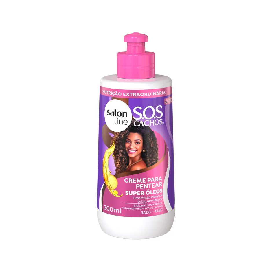 Sos creme pentear óleo mix nutritivo 300ml - Salon Line