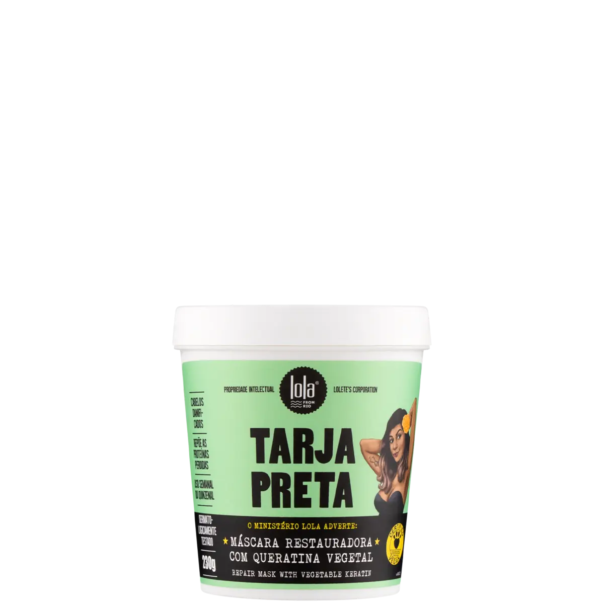 Tarja Preta Máscara 230g - Lola