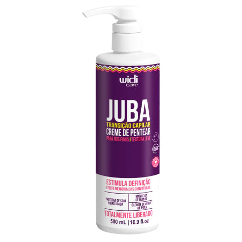 Creme de Pentear Juba Transição Capilar Textura Leve 500ml - Widi Care