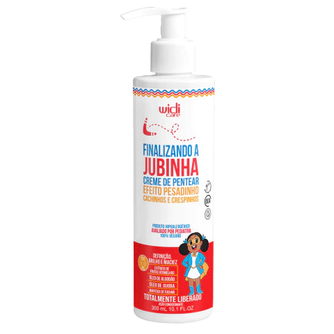 Creme de pentear finalizando a jubinha efeito pesadinho 300ml - Widi Care